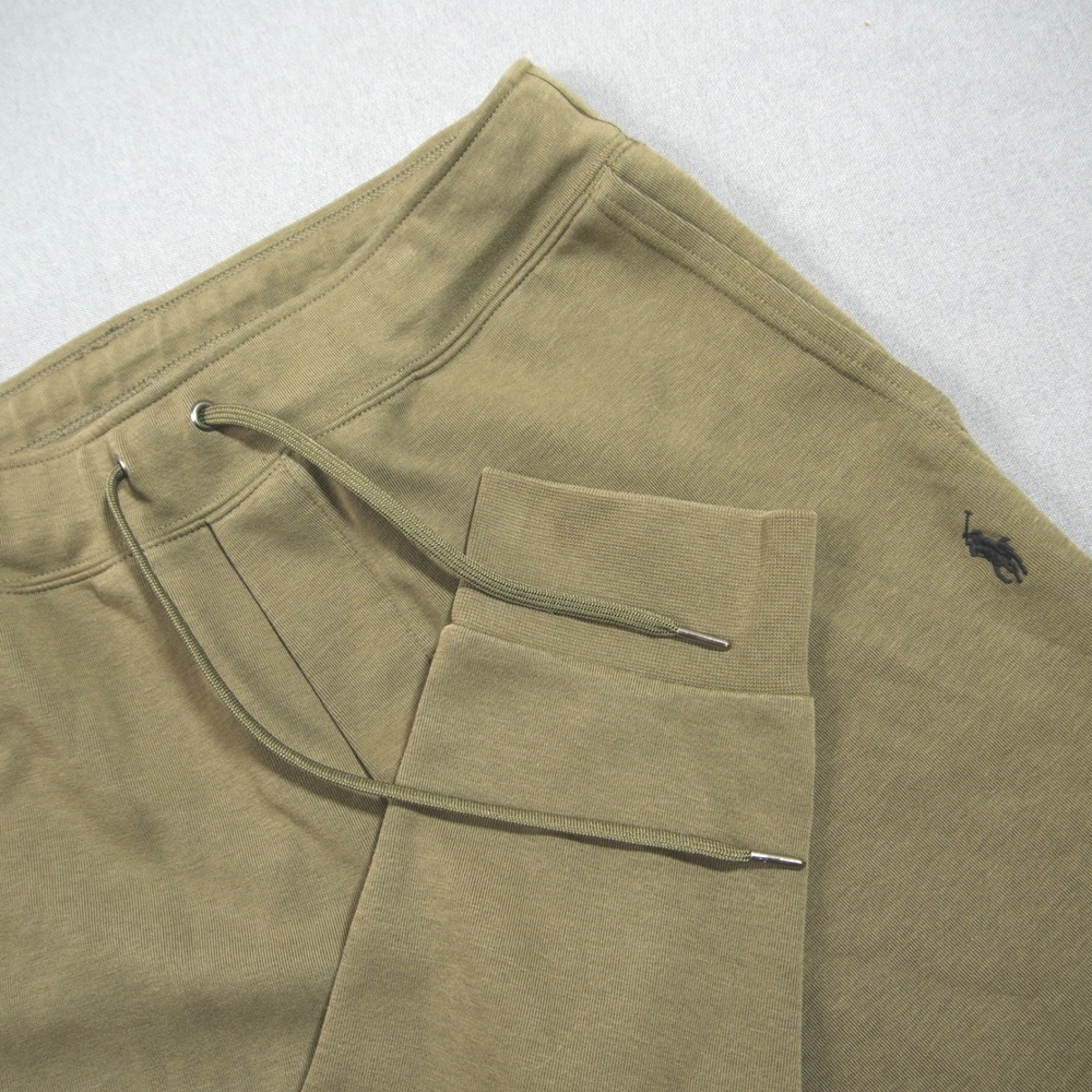 Polo Ralph Lauren Performance Double-Knit Men Jogger M 28x28 Green Army Gym Prep